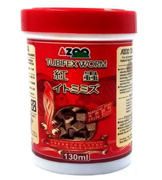 alimento tubifex azoo 130 ml. - Pet Lovers MTY