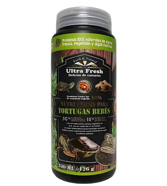 alimento nutrasticks para tortugas bebes ultra fresh azoo 120 grs. - Pet Lovers MTY