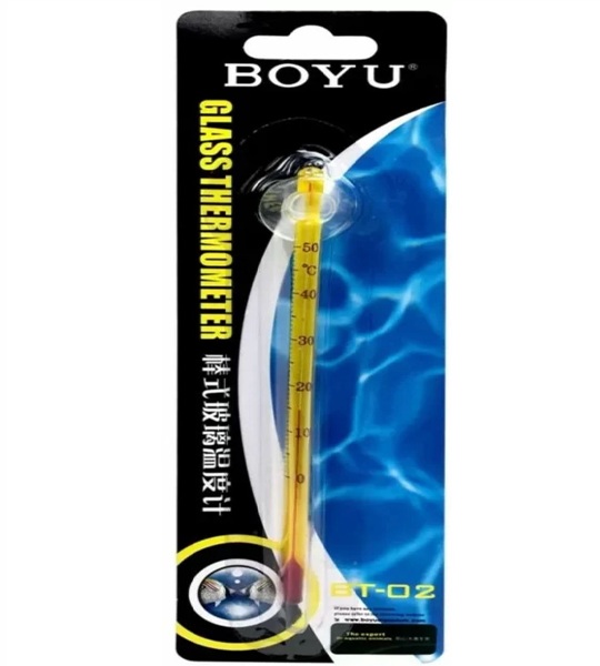 TERMOMETRO DE CRISTAL BOYU FACIL LECTURA