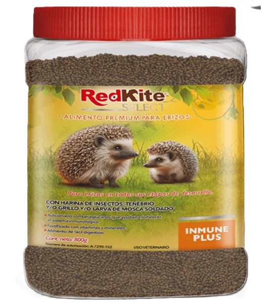 Alimento premuim para erizo 800 gr red kite