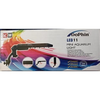 LAMPARA PARA ACUARIO DOLPHIN LED 11 - Pet Lovers MTY