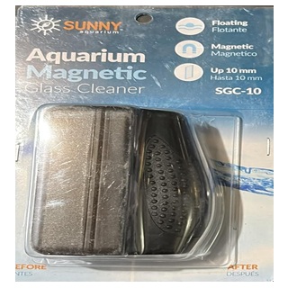 IMAN PARA LIMPIEZA DE ACUARIOS SUNNY 10 MM SGC-10 - Pet Lovers MTY
